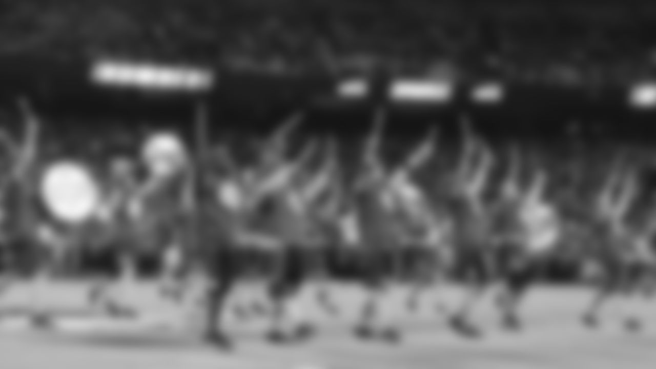 Chiefs Rumble performs during an NFL football game against the Buffalo Bills.