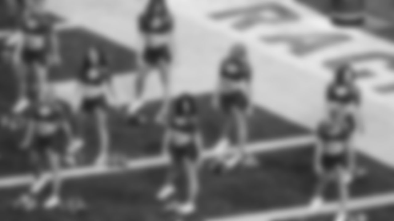 The Kansas City Chiefs Cheerleaders during the NFL Super Bowl 58 football game between the Kansas City Chiefs and the San Francisco 49ers on Sunday, Feb. 11, 2024, in Las Vegas, NV.