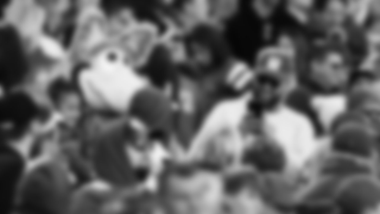 KC Wolf in the crowd during the NFL Week 10 matchup on Sunday, November 10, 2024 in Kansas City, MO.