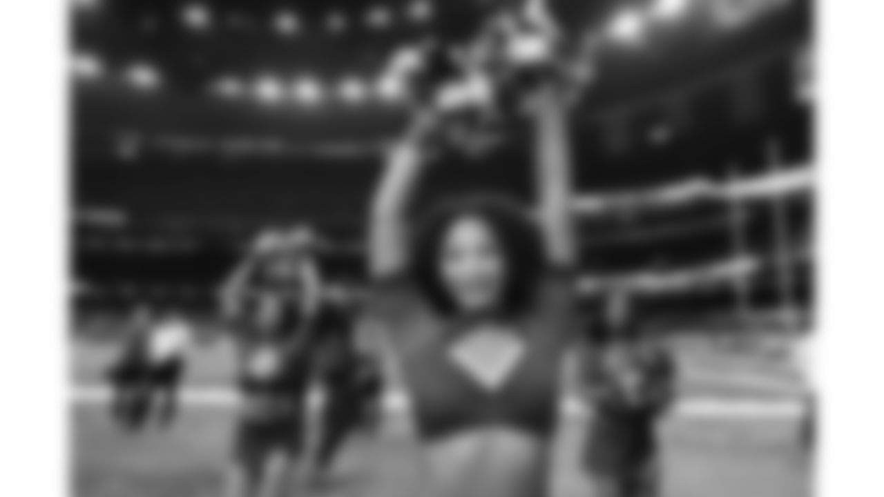 Kansas City Chiefs Cheerleaders during the Super Bowl LIX game against the Philadelphia Eagles in New Orleans on Sunday, February 9, 2025.